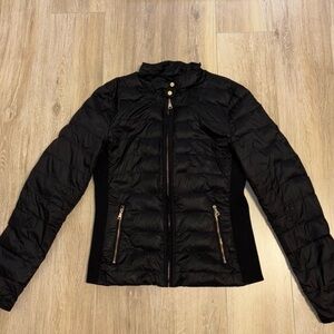Zara Black Down Puffer Jacket